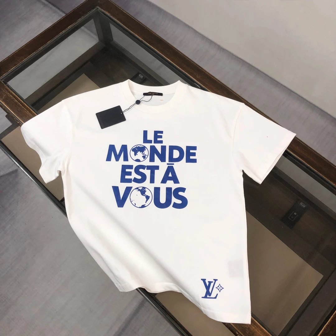 L Crew Neck Short-Sleeve T-Shirt Series 3 Styles 01-20