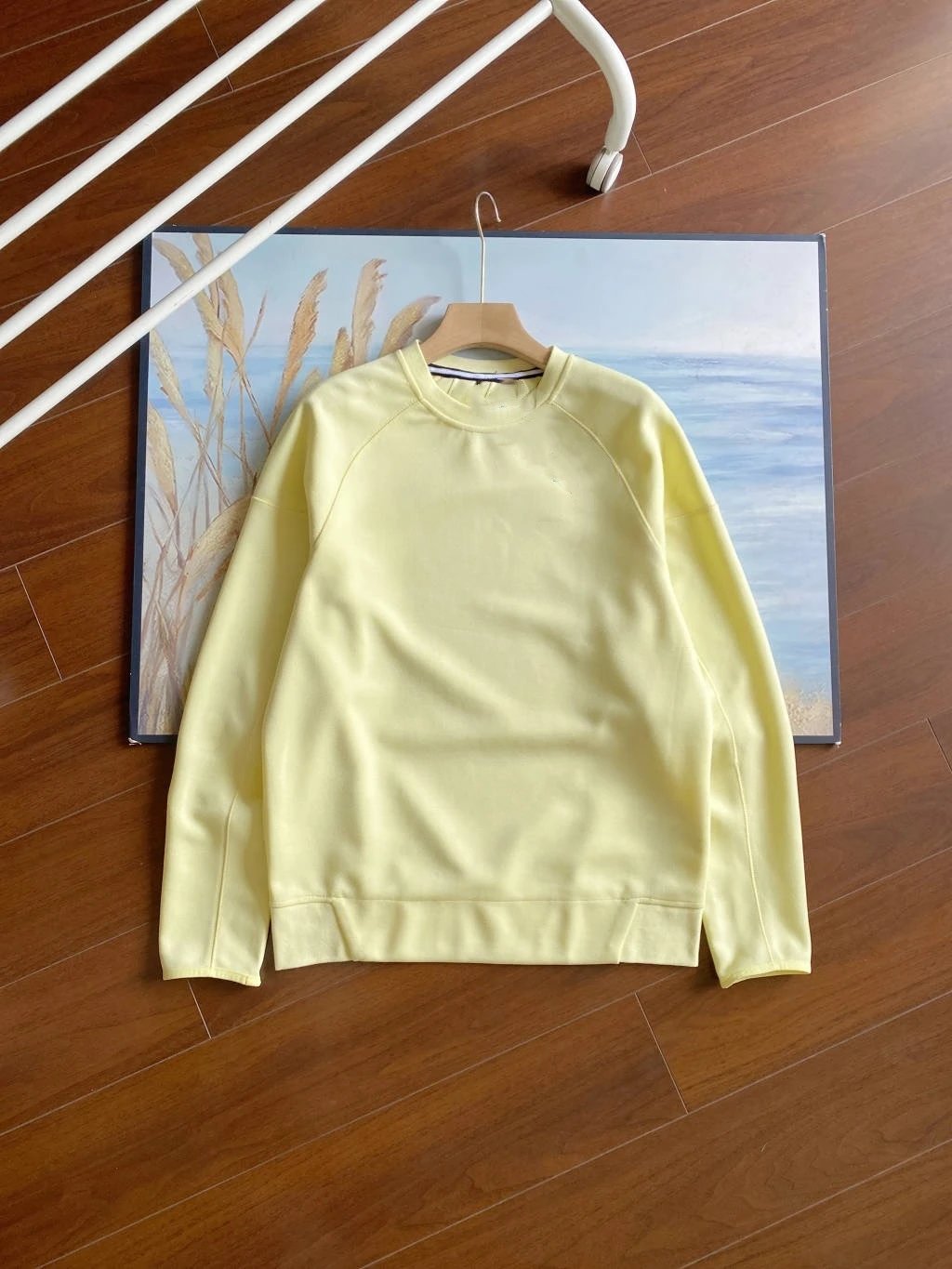 Crew Neck Yellow