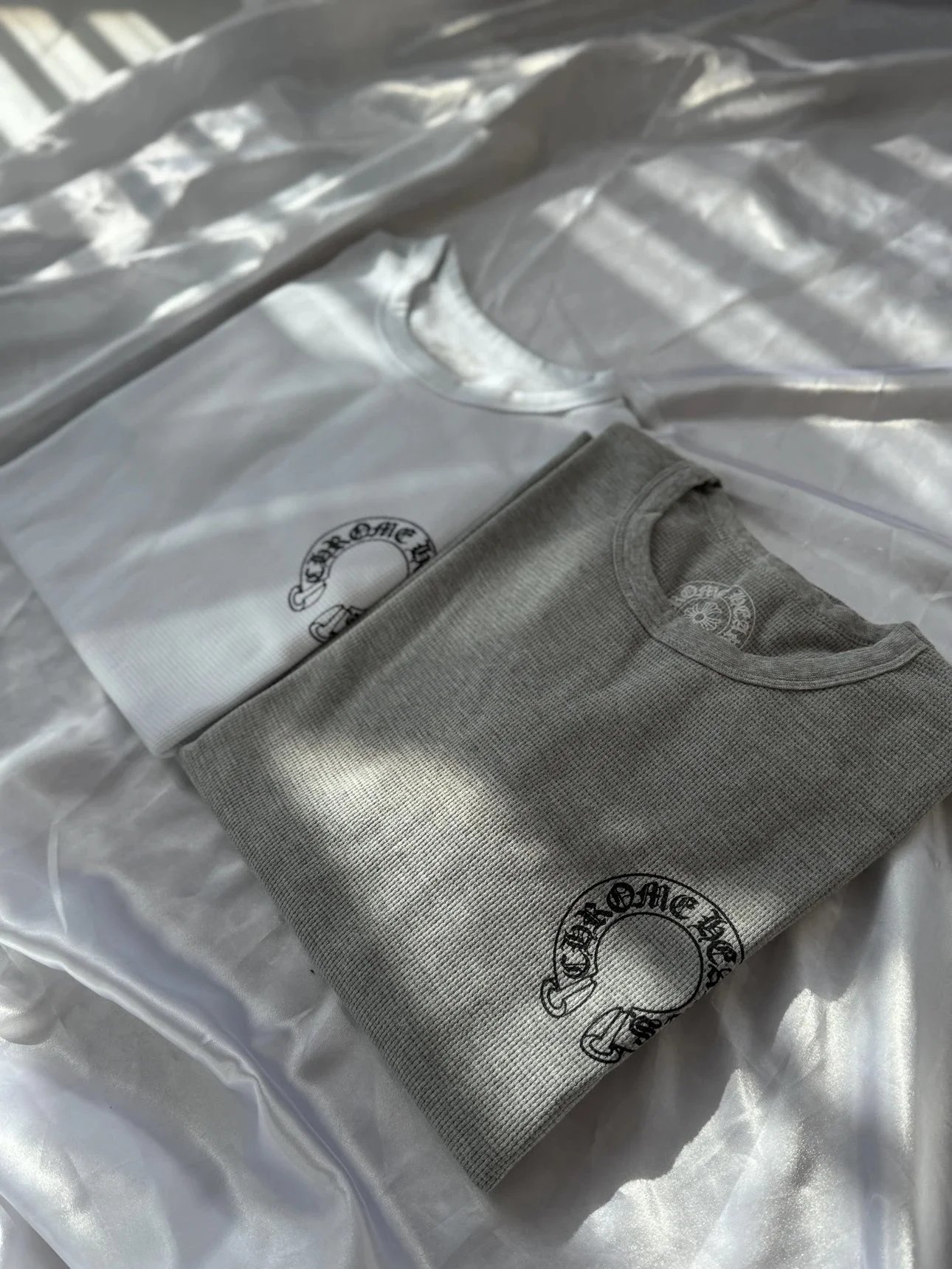 Blowout Clearance! Own Brand CH24ss Horseshoe Waffle Long Sleeve, Sample Development, Produced by the Maker, Original Price $1xx