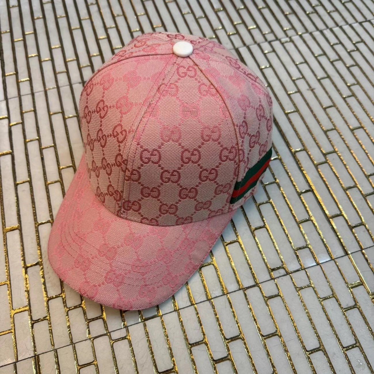 Pink Green Webbing