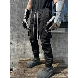 thumbnail for Pink Elephant Dark Style, Trendy Brand American Fashion, Loose Casual Cargo Pants, Thin Fried Street, American Retro