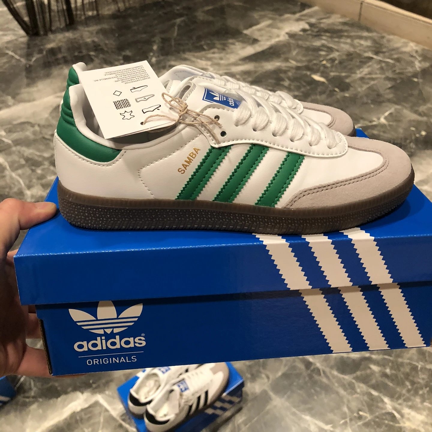white-green