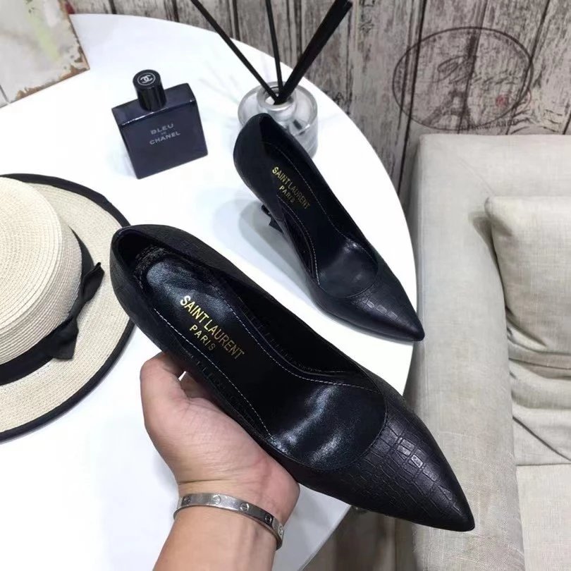Crocodile Embossed Leather