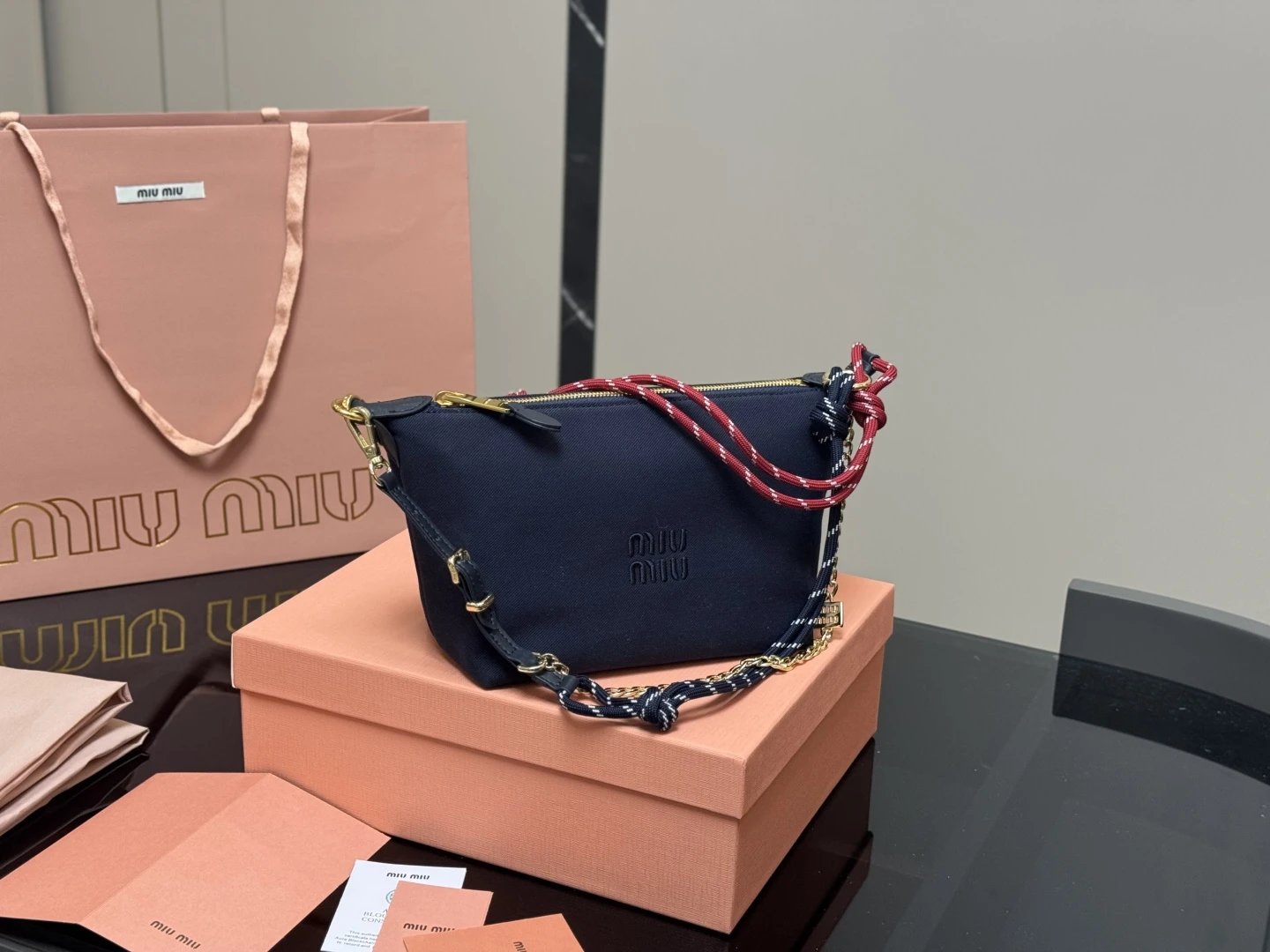 Miu Miu Bowler Bag Brown Leather Handbag - 37