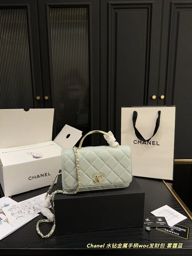 Chanel Handbags Quilted Top-Handle Chain-Strap Bag product detail image 30