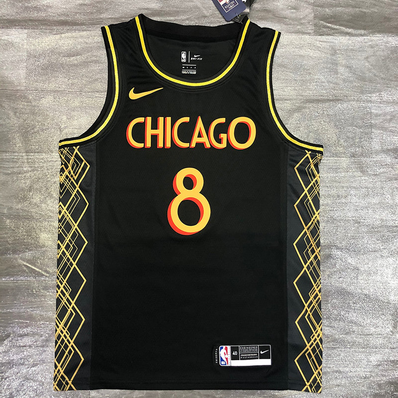 Bulls 21 City Edition Black-8 Raven