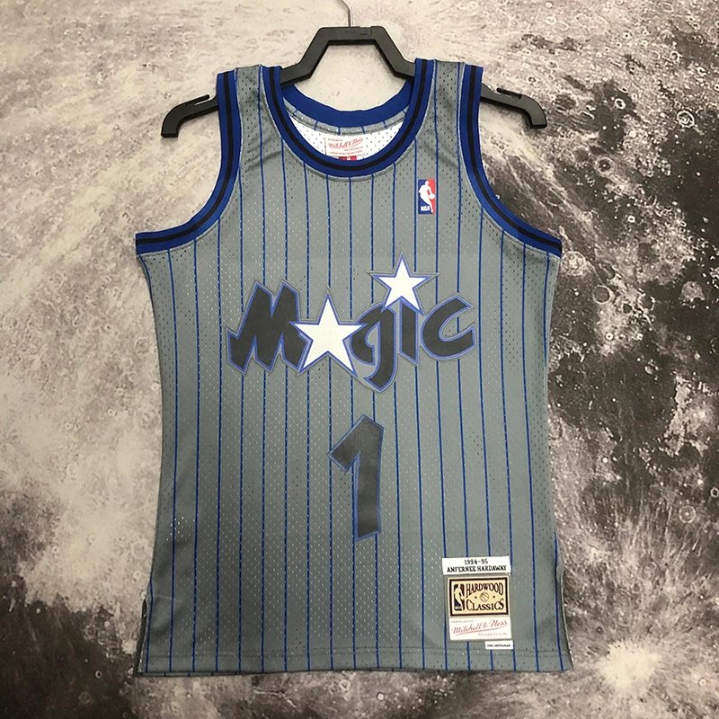Magic MN 94-95 Season Retro Jersey #1 Hardaway NBA Basketball Jersey Men's Custom City Edition Sports Tank Top Heat Press Printing