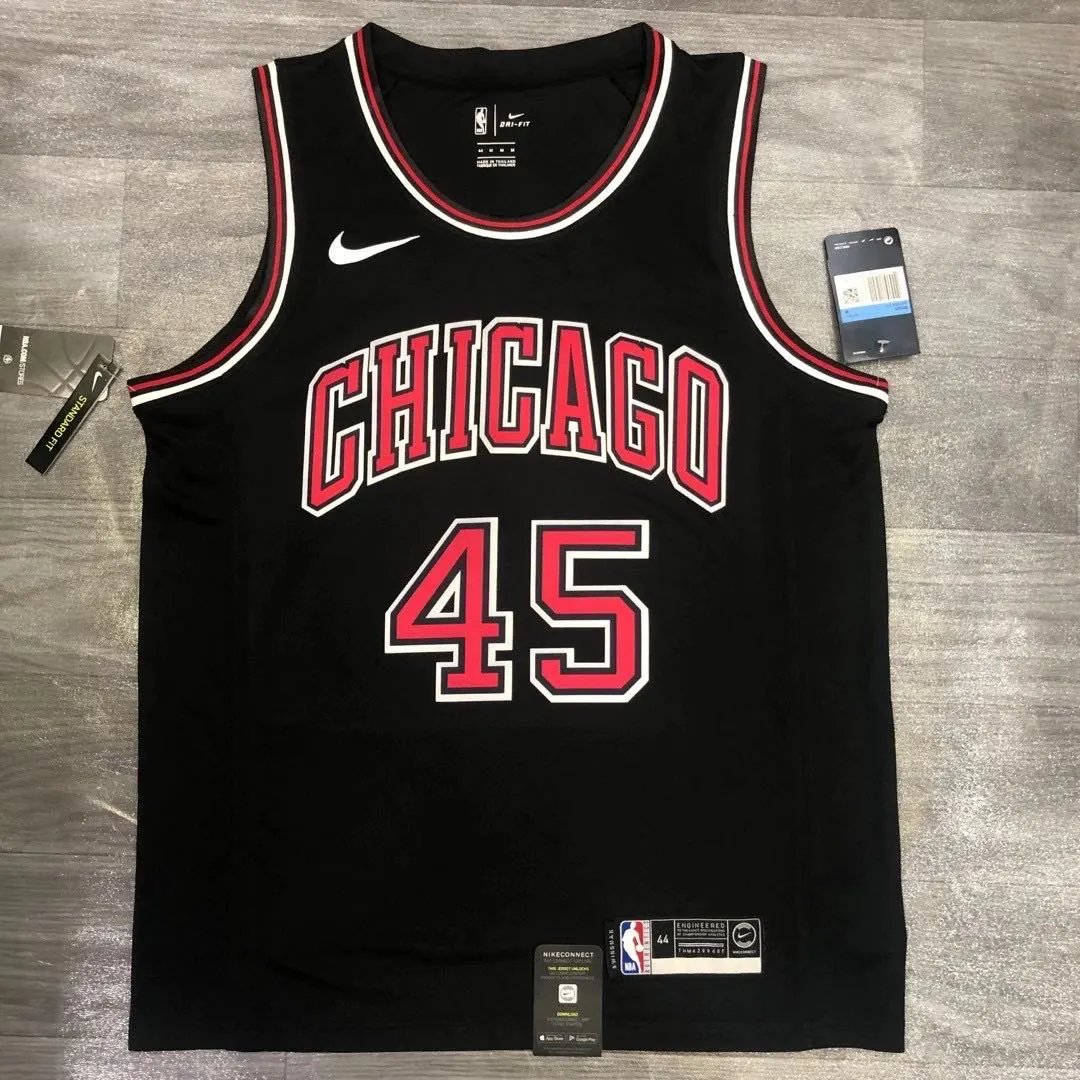 Bulls Black-45 Jordan