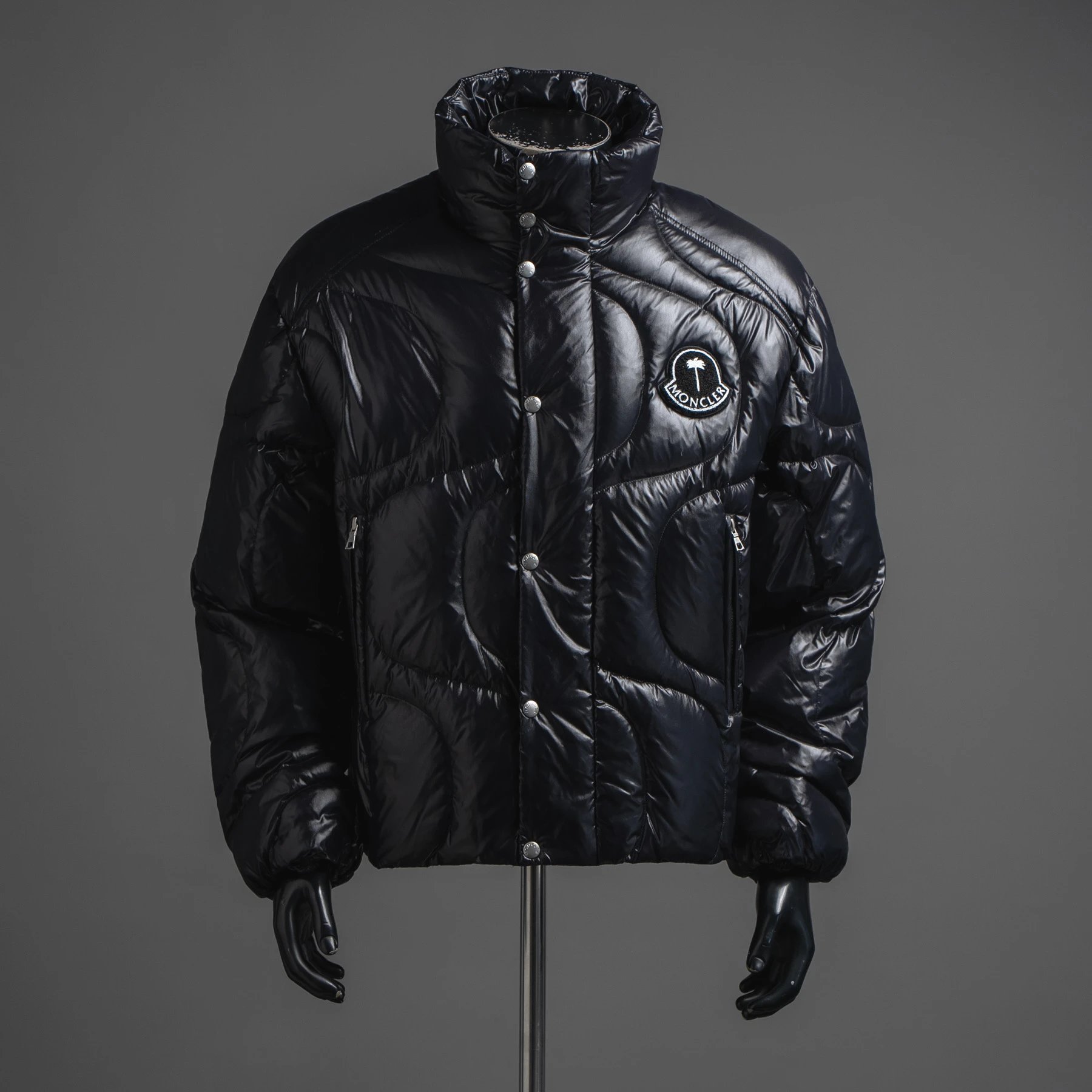 MC&Palm Angels联名款Haunani系列羽绒服--黑色