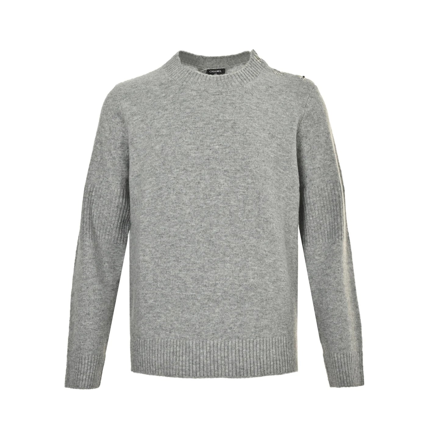 香牌 小香肩扣长袖毛衣 7