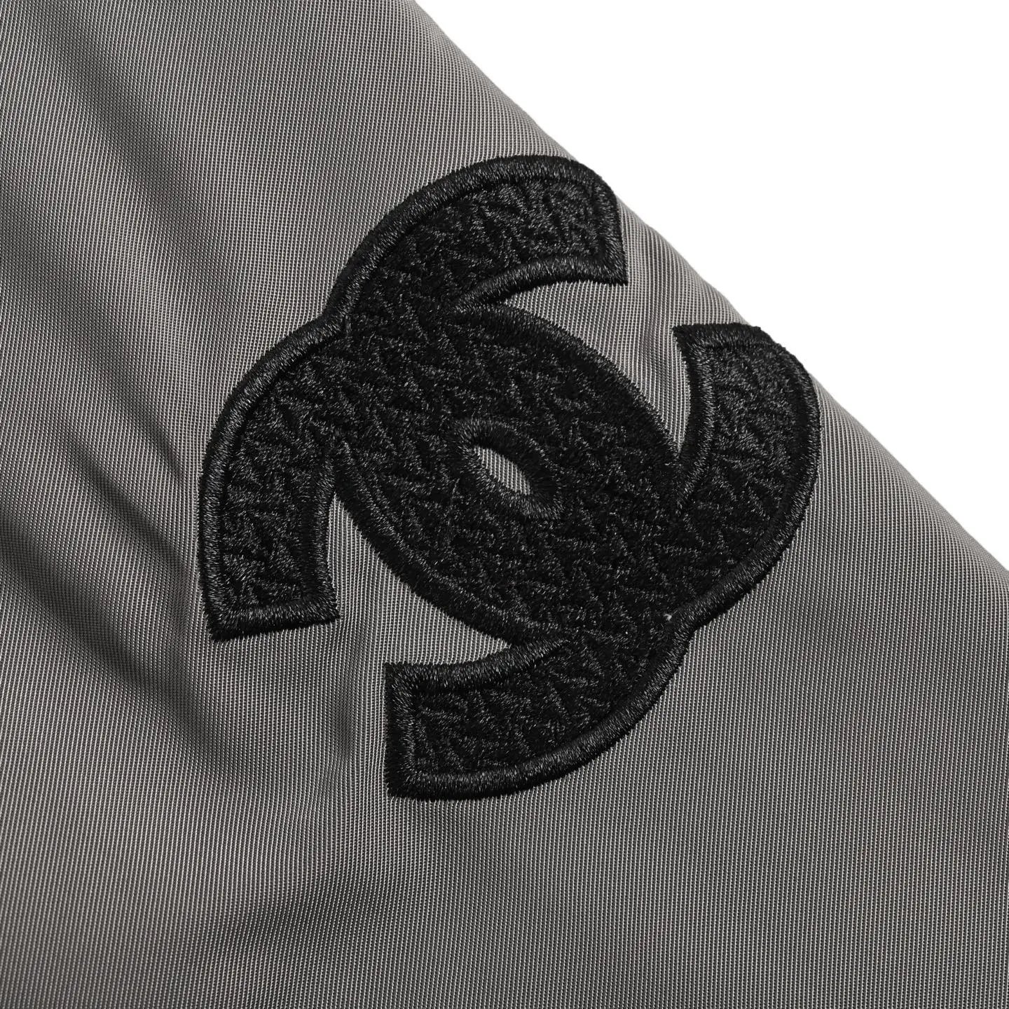 香牌 双C刺绣复古拉链连帽风衣外套 14