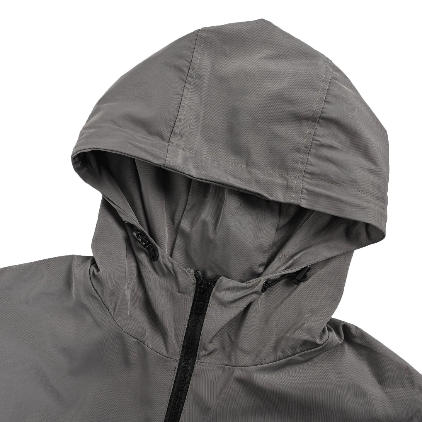 香牌 双C刺绣复古拉链连帽风衣外套 10