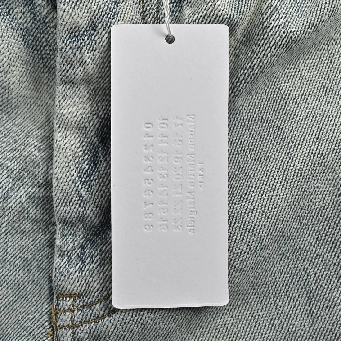 MM6 冰蓝色牛仔长裤 10