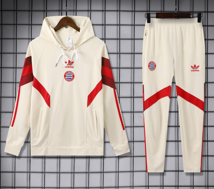 Adidas Tracksuits Football Club Hooded Tracksuit — 2526 Bayern