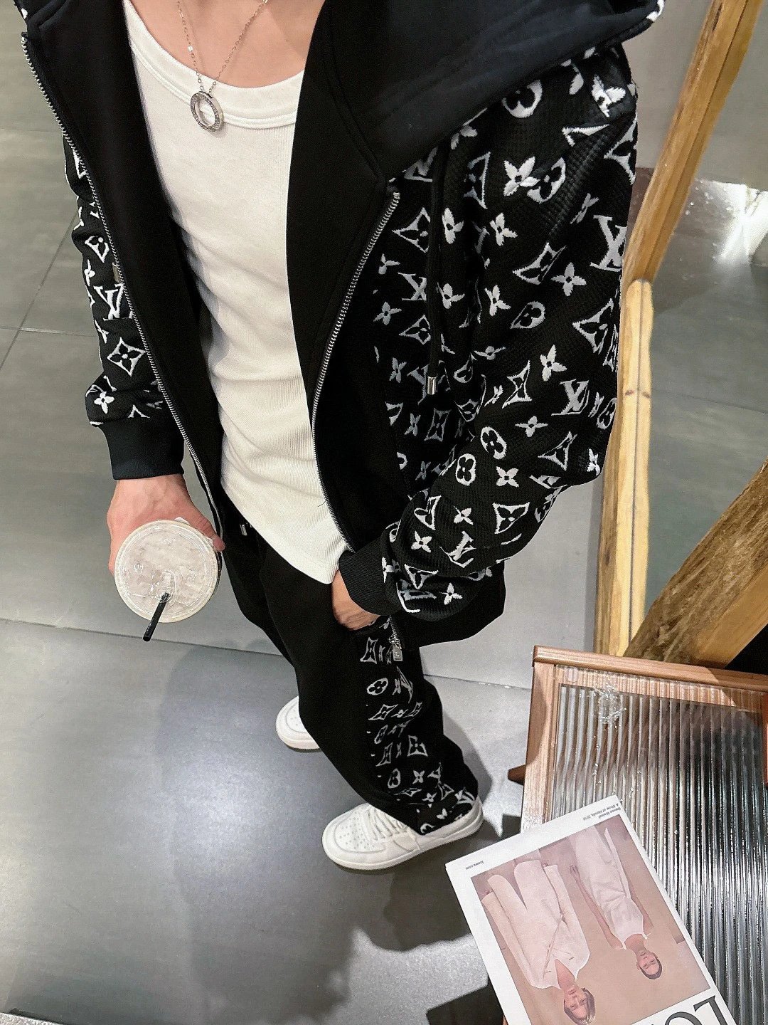 Dior Tracksuits Zip-up jacket and jogger set — 34