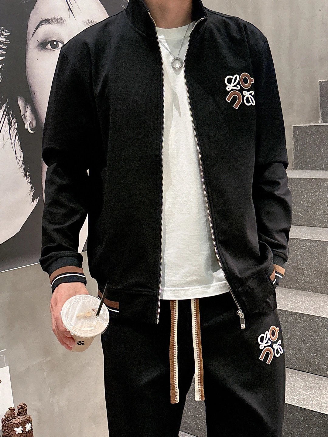 Dior Tracksuits Zip-up jacket and jogger set — 37