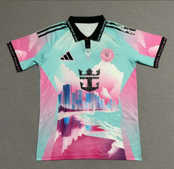 Adidas x Inter Miami CF 2024 Third Jersey Multicolor Polo - 1