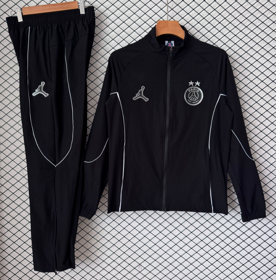 Adidas Tracksuits Football training tracksuit with zip-up jacket and tapered pants — 2027 Paris Double Star Set