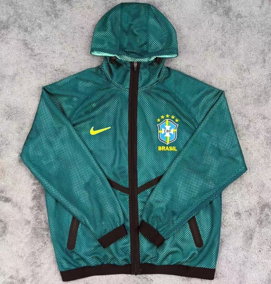 Adidas Tracksuits Football training tracksuit with zip-up jacket and tapered pants — 2627 Brazil