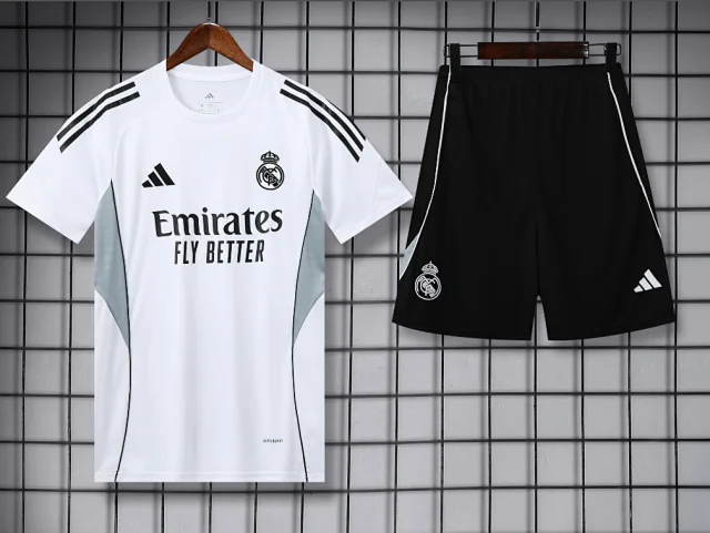 Adidas Football Jerseys Club training shirt and shorts set product detail image 9