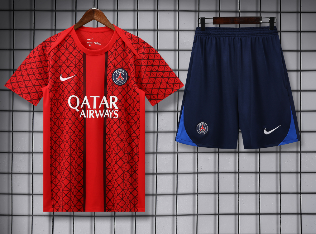 Adidas Football Jerseys Club training shirt and shorts set image 8