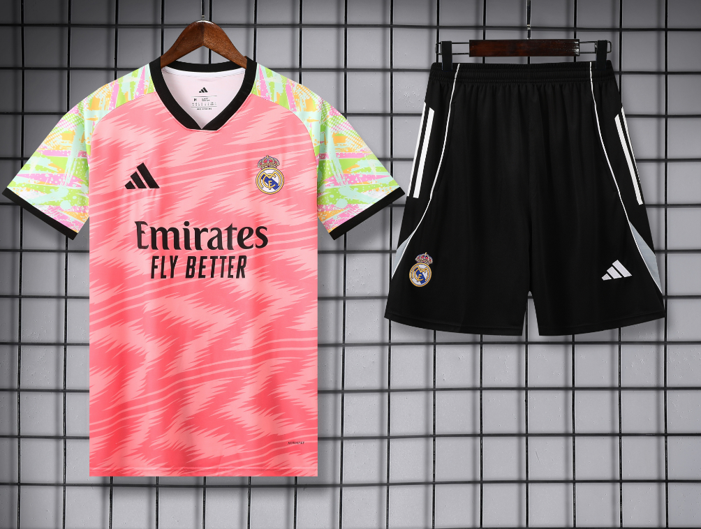 Adidas Football Jerseys Club training shirt and shorts set image 3