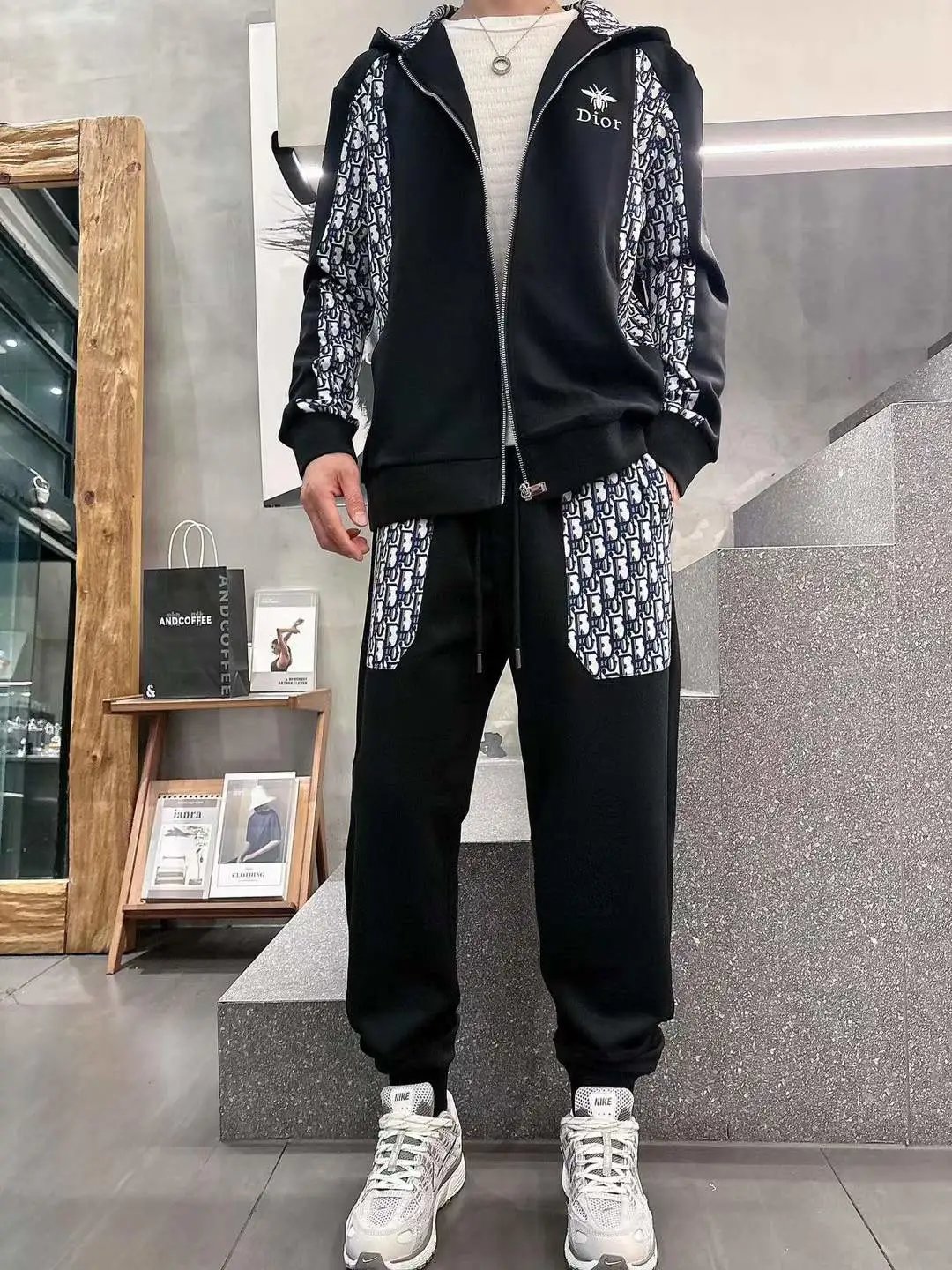 Dior Tracksuits Zip-up jacket and jogger set — 18