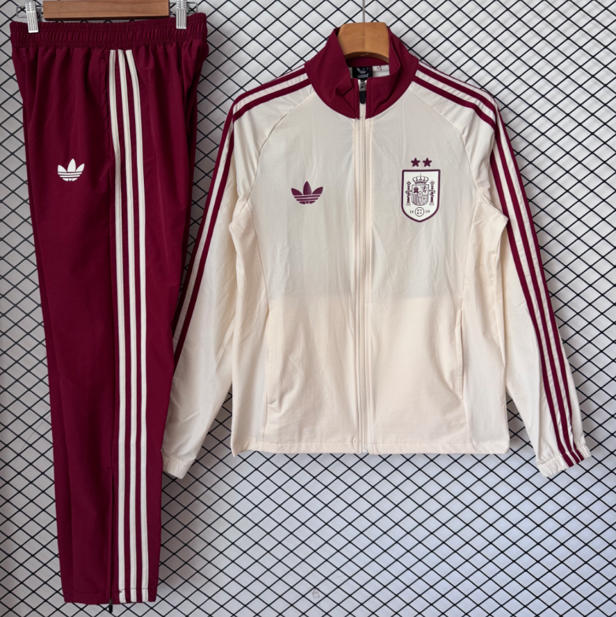 Adidas Tracksuits Football training tracksuit with zip-up jacket and tapered pants image 3