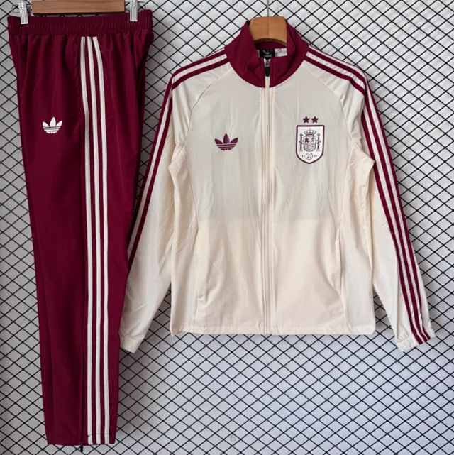 Adidas Tracksuits Football training tracksuit with zip-up jacket and tapered pants product detail image 3
