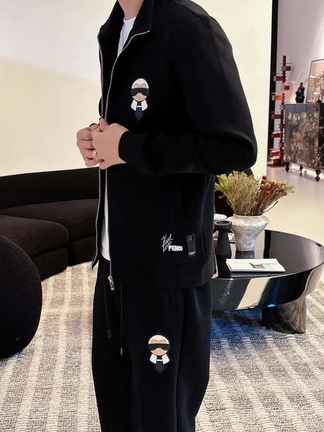 Dior Tracksuits Zip-up jacket and jogger set — 32
