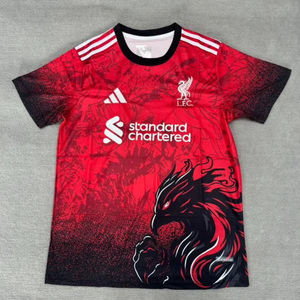 Adidas Liverpool FC 2023-24 Third Jersey Red / Black - 1