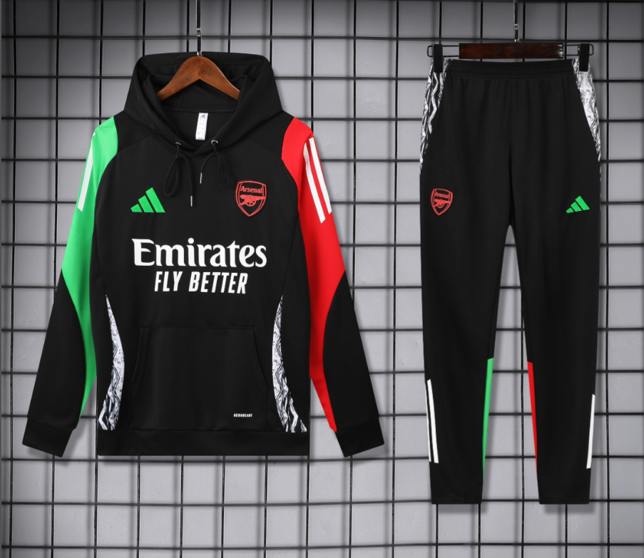 Adidas Tracksuits Football Club Hooded Tracksuit — 2425 Arsenal