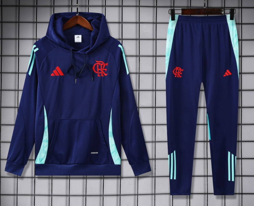 Adidas Tracksuits Football Club Hooded Tracksuit — 2526 Flamen Golan