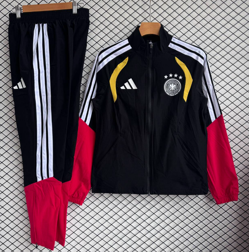 Adidas Tracksuits Football training tracksuit with zip-up jacket and tapered pants — 2026 German set