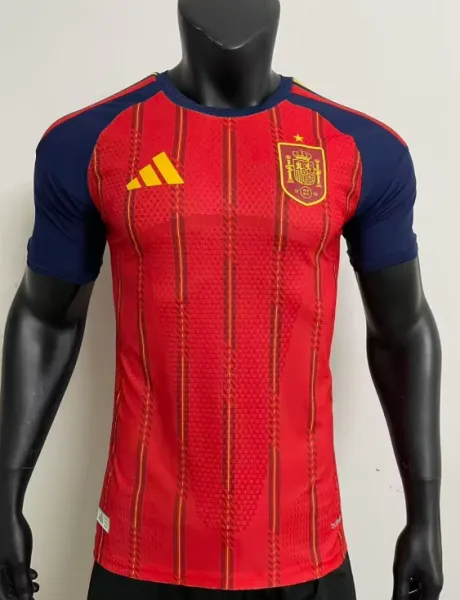 Adidas Spain National Team Home Jersey Red / Navy - 1