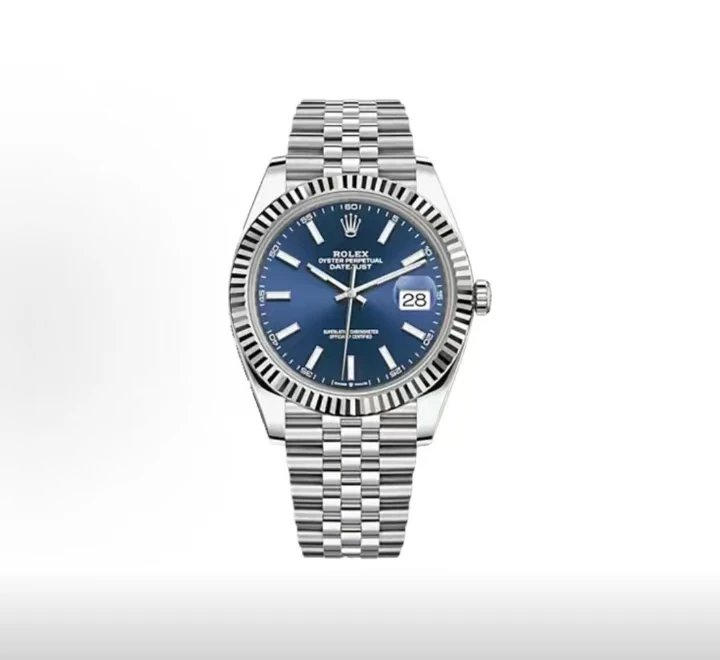 Rolex Datejust Watch - Blue Dial-010093