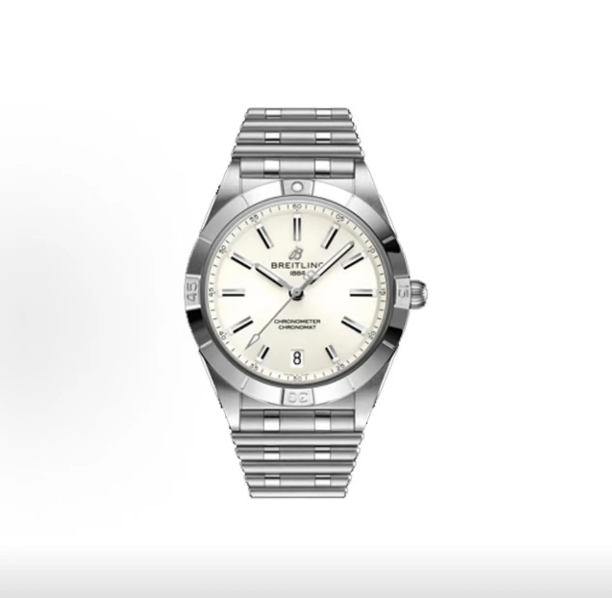 Breitling Chronomat Watch - Silver Dial-010965