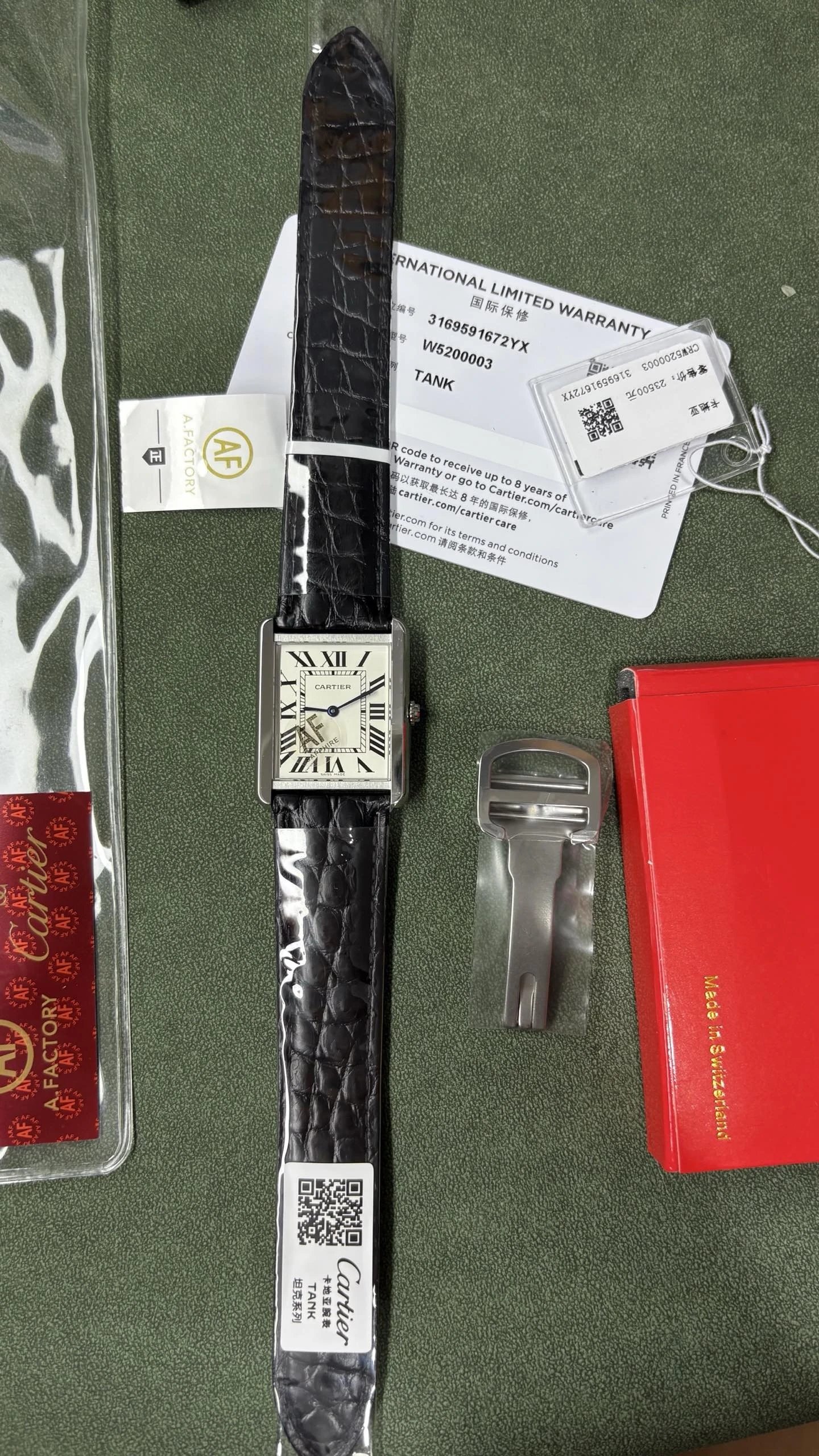 Cartier Tank Watch