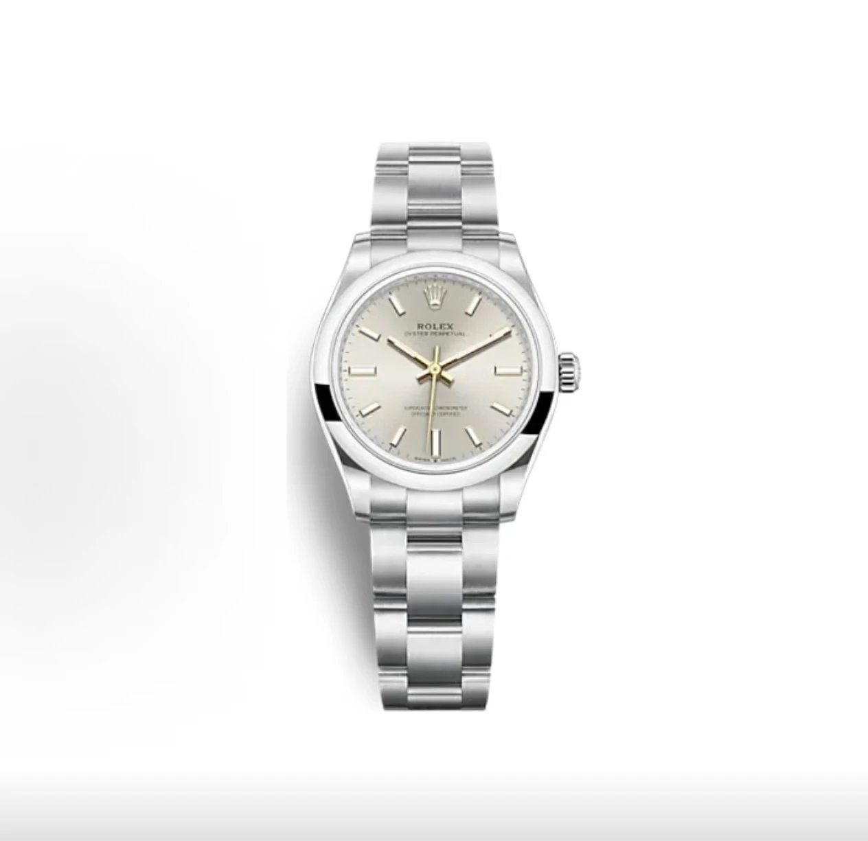 Rolex Oyster Perpetual Watch - Silver Dial-010140