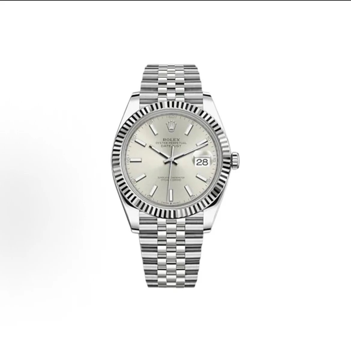 Rolex Oyster Perpetual Datejust Watch - Silver Dial-010337