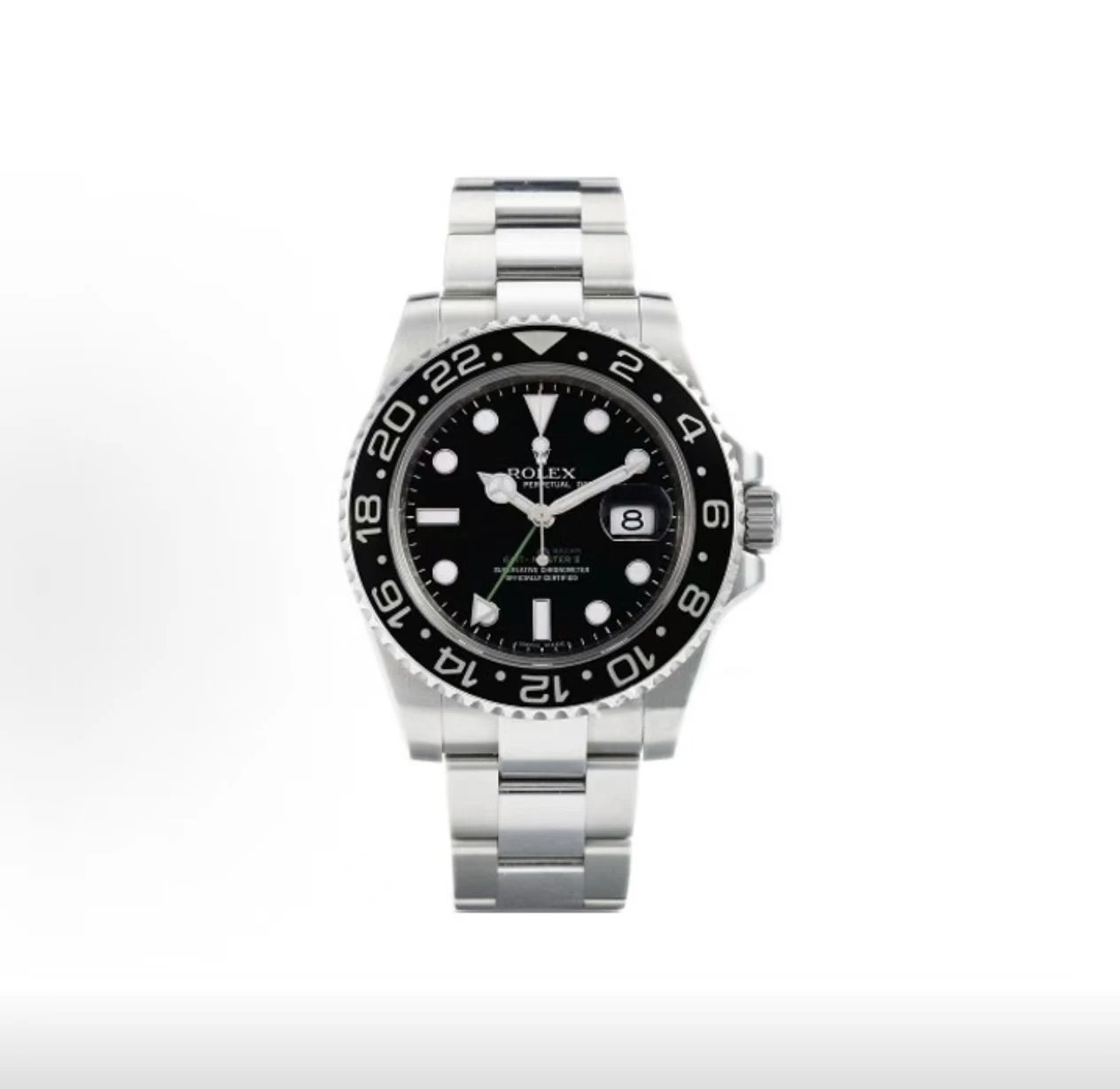 Rolex GMT-Master II Watch - Black Dial-010277