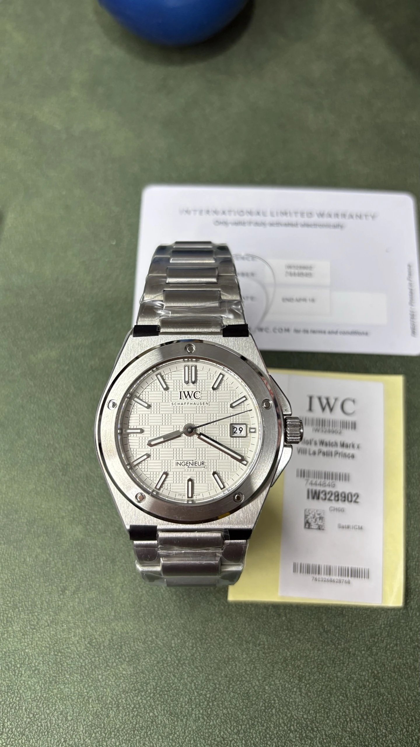IWC Pilot's Watch Mark X VIII Le Petit Prince Watch - Silver Dial-010744