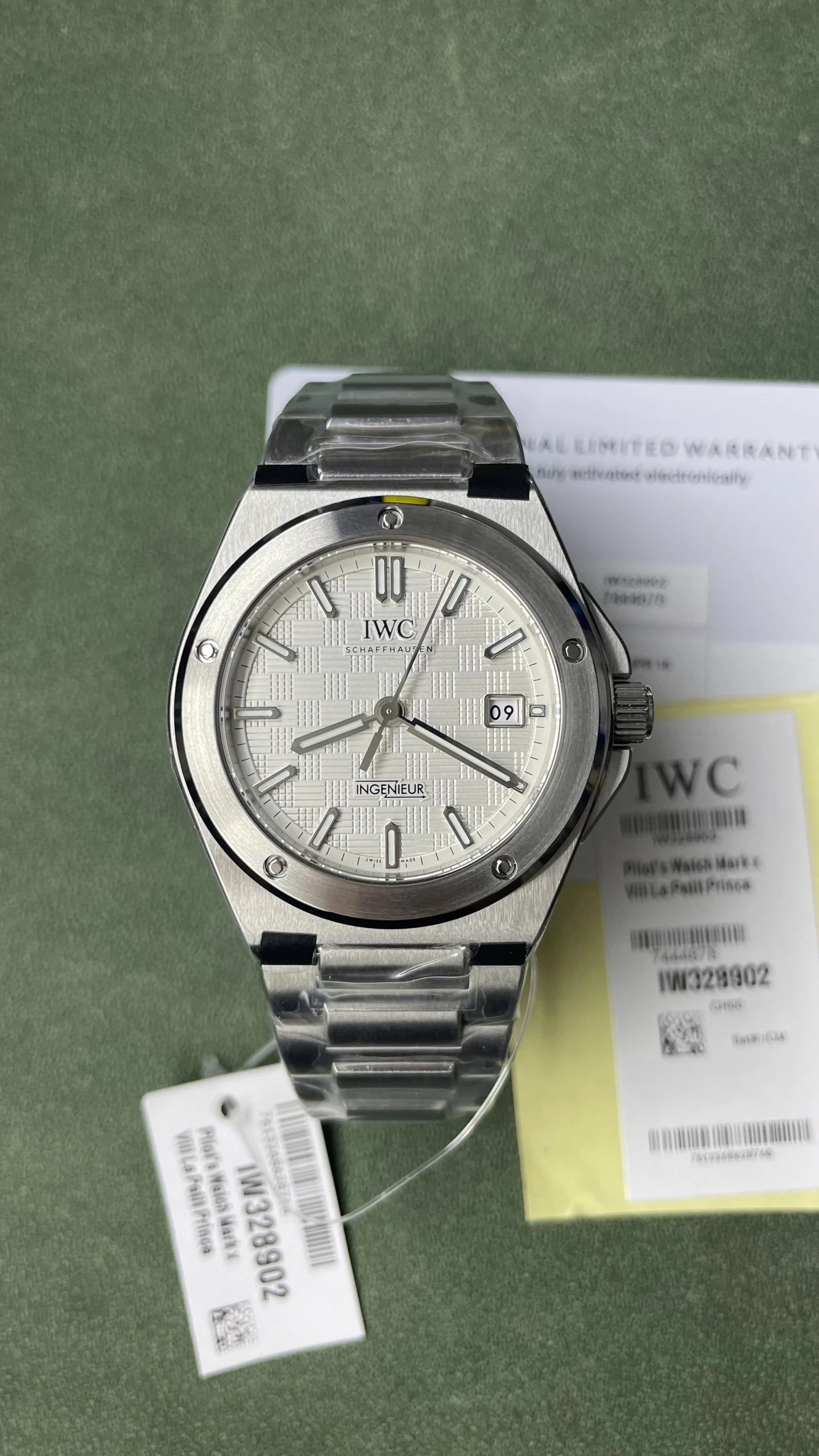 IWC Pilot's Watch Mark XXXVIII Le Petit Prince Watch - Silver Dial-010809