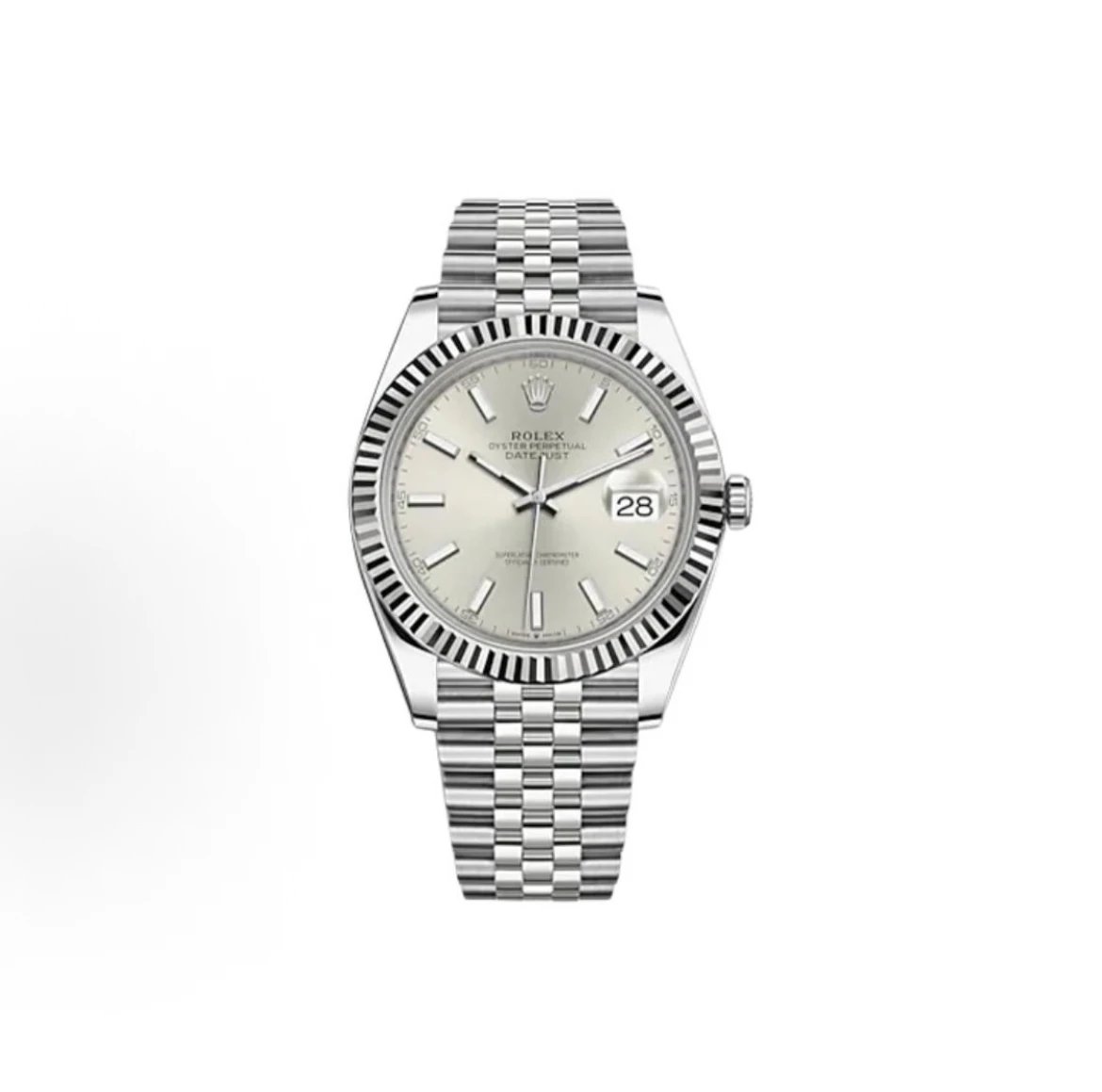 Rolex Datejust Watch - Silver Dial-009541