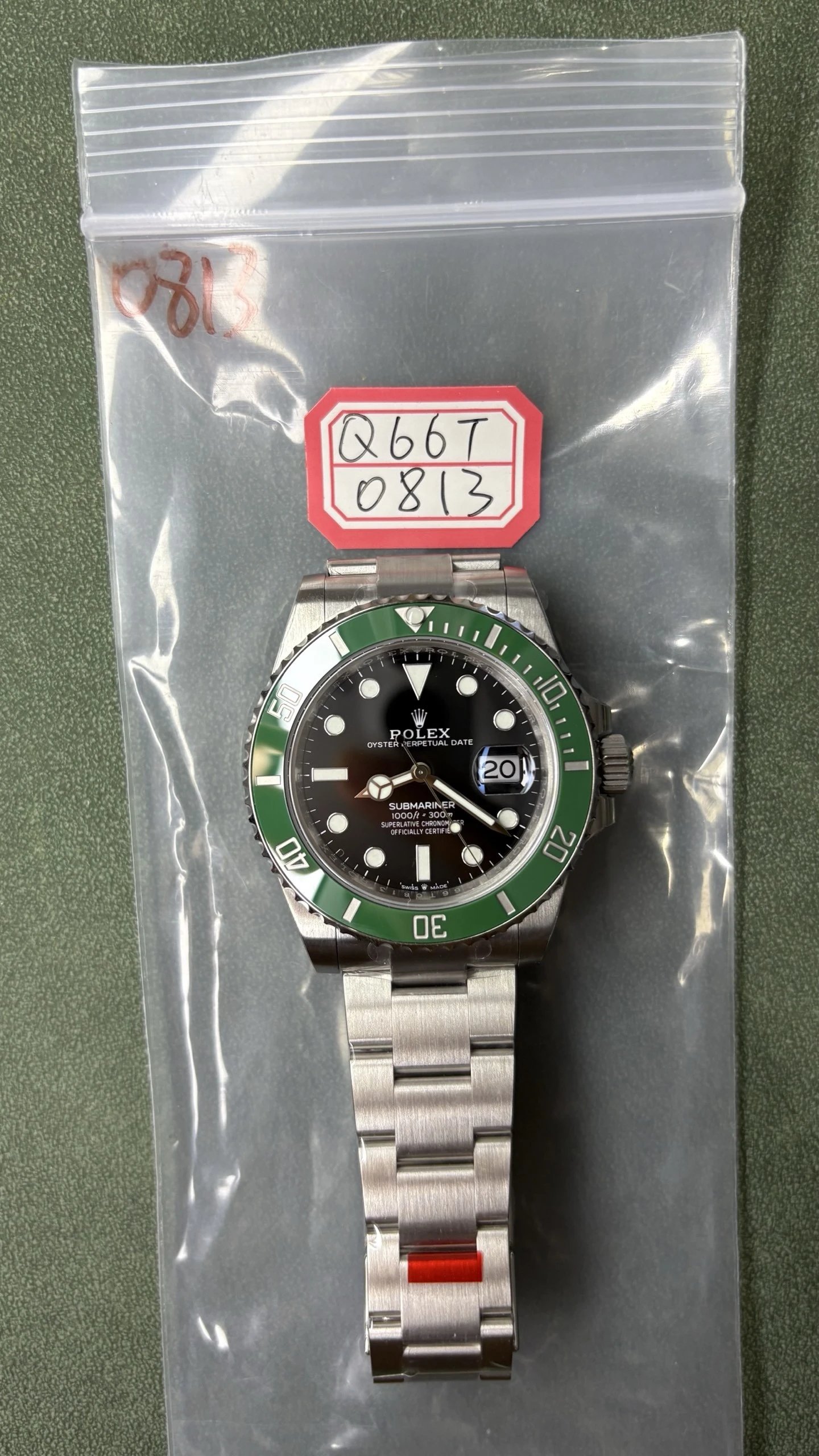 Rolex Submariner Date Watch - Black Dial-009407