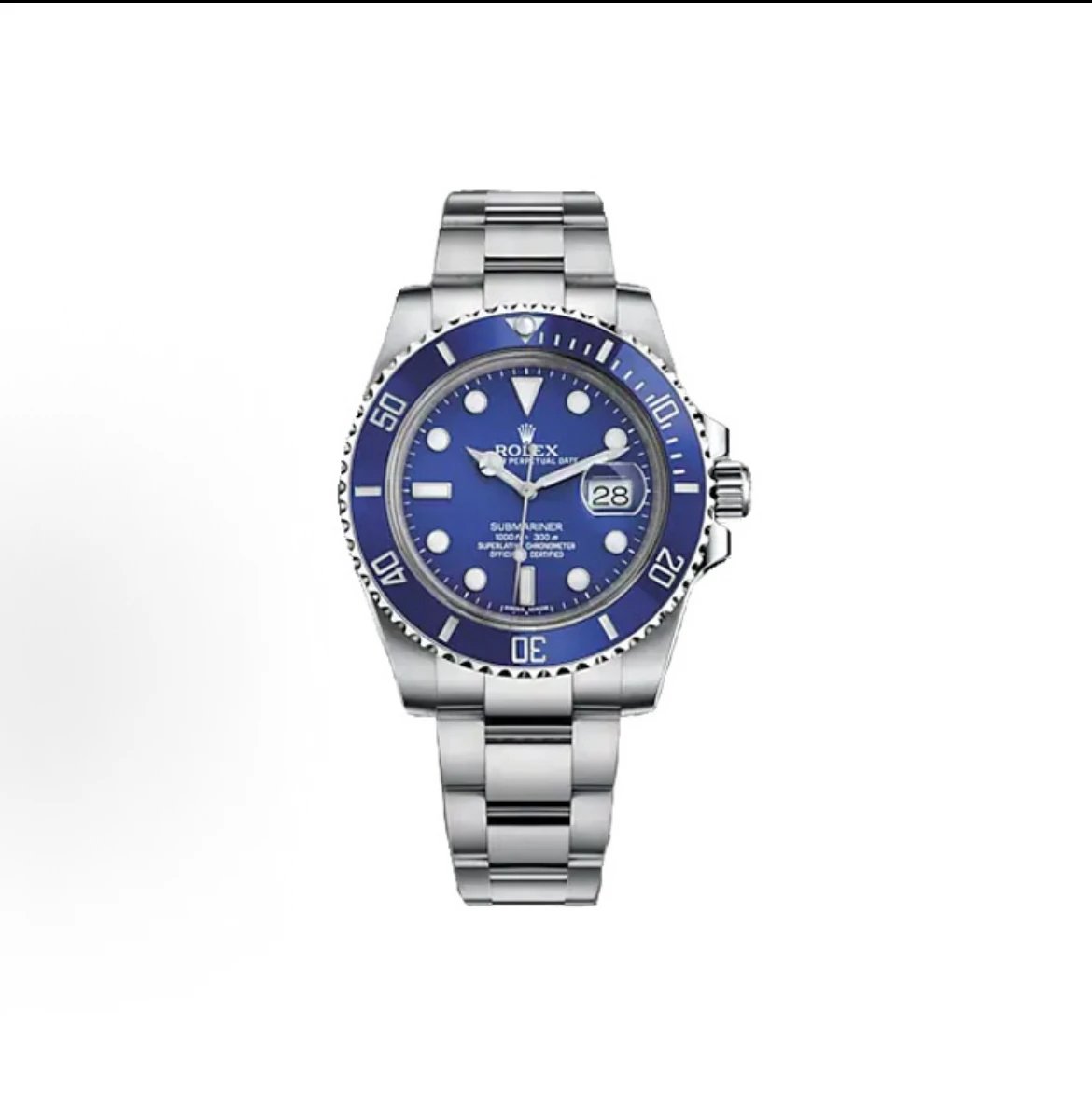 Rolex Submariner Watch - Blue Dial-009991