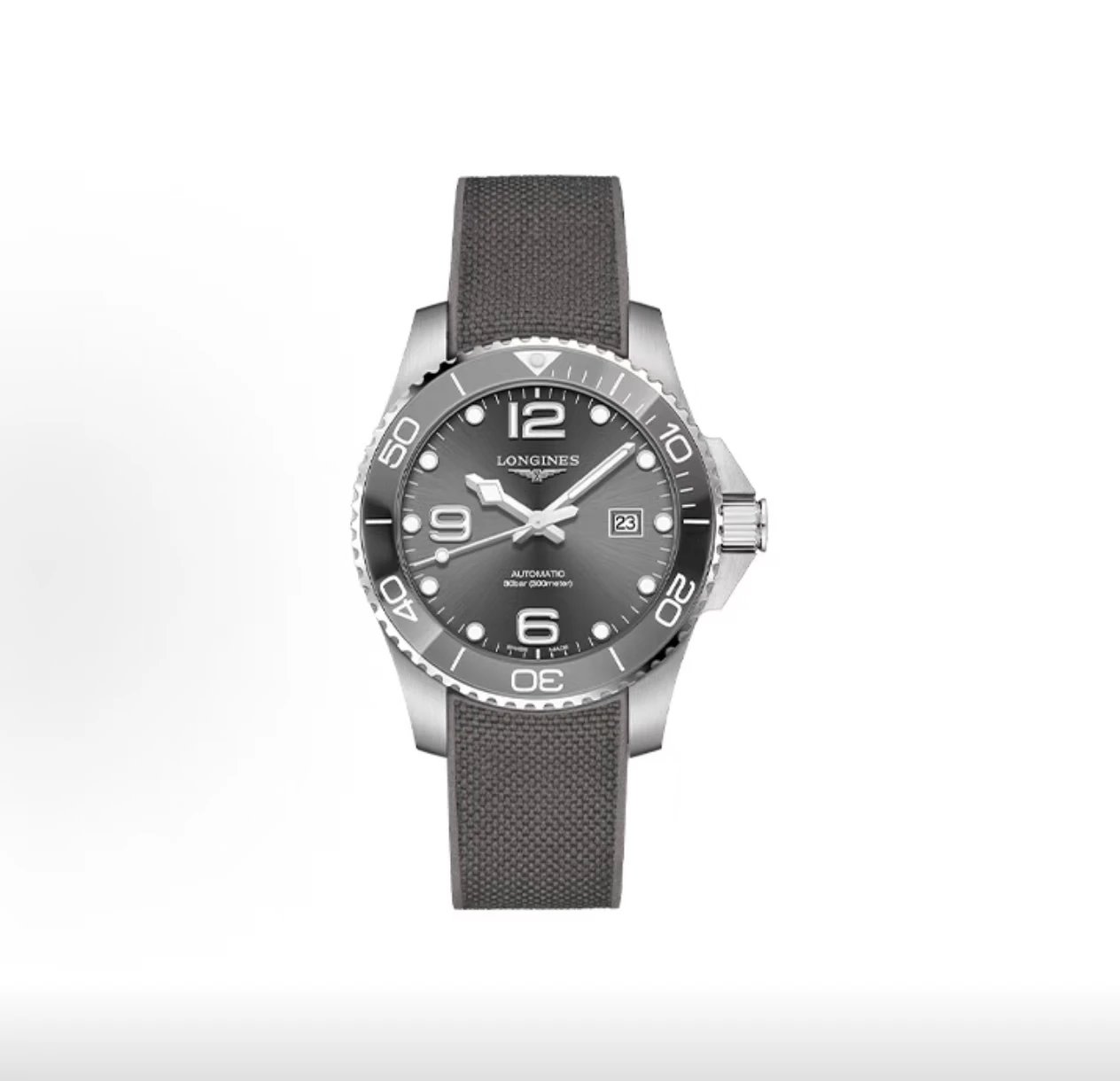 Longines Hydro Conquest Watch - Grey Dial-010708