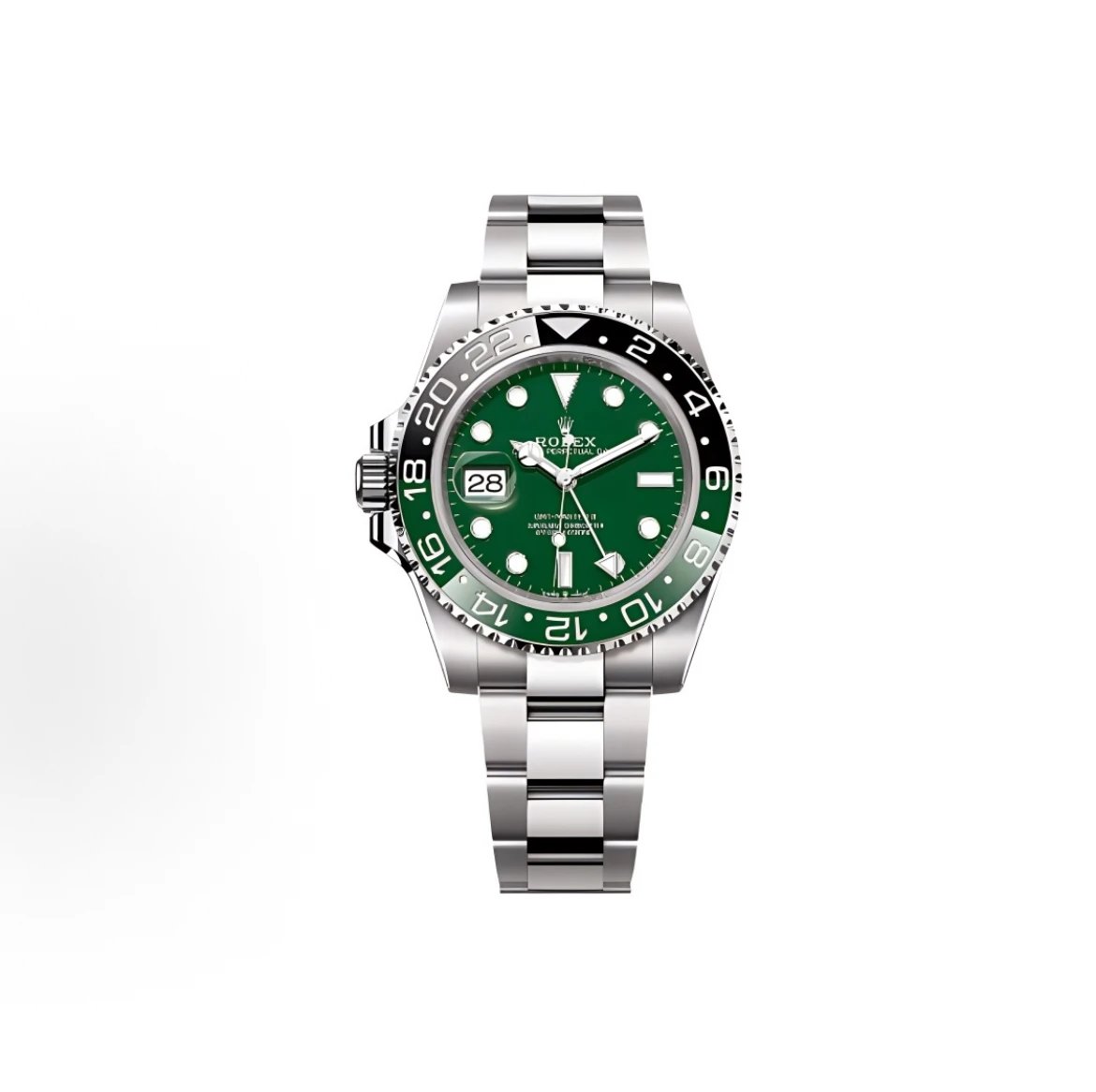Rolex GMT-Master II Watch - Green Dial-010457