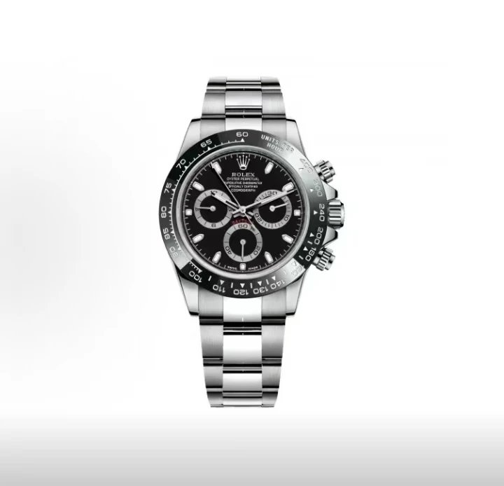 Rolex Cosmograph Daytona Watch - Black Dial-010262