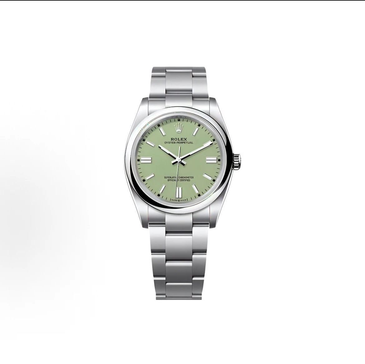 Rolex Oyster Perpetual Watch - Green Dial-010455